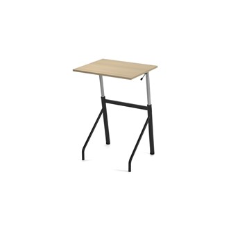 Altudo BX pöytä DL 70x60 cm, musta runko