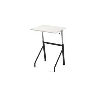 Altudo BX pöytä DL 70x60 cm, musta runko