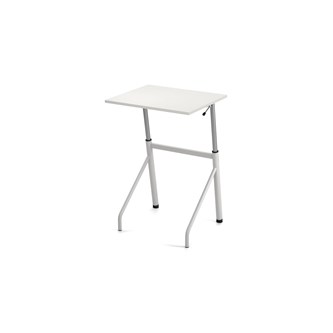 Altudo BX pöytä HPL 70x60 cm, valkoinen runko