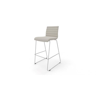 Apollo baarituoli ik 76 cm, hopea kelkkajalka