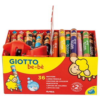 Värikynä Giotto be-bè, 36 kpl