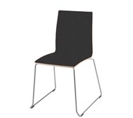 Seneo -tuoli, kehäjalka, ympäriverhoiltu, ik 46 cm