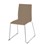 Seneo -tuoli, kehäjalka, ympäriverhoiltu, ik 46 cm