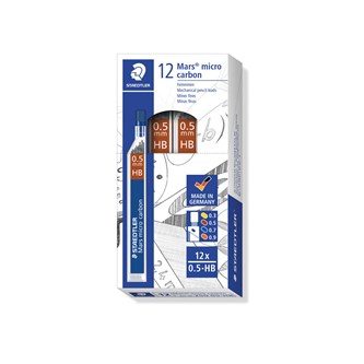 Irtolyijy Staedtler Mars 0,5 mm, 12 x 12 tuubia