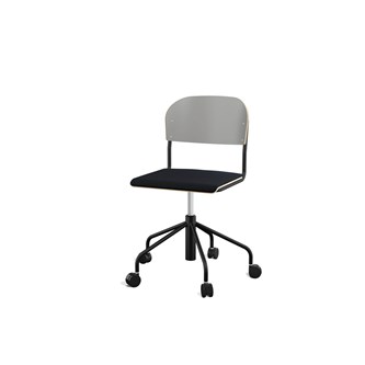 Matte BX tuoli, ik 45-56 cm, korkea ristikko, iso istuin, musta runko