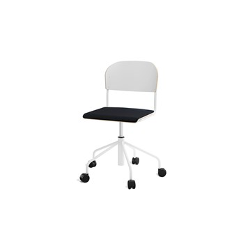 Matte BX tuoli, ik 45-56 cm, korkea ristikko, iso istuin, valkoinen runko