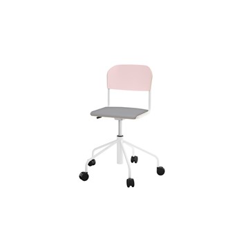 Matte BX tuoli, ik 45-56 cm, korkea ristikko, pieni istuin, valkoinen runko