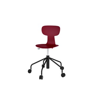 Take BX tuoli, medium, ik 46-57 cm, korkea ristikko, pyörillä, musta runko