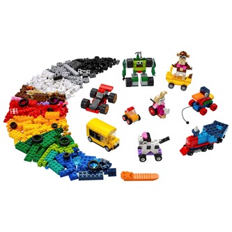 LEGO® Palikat ja pyörät