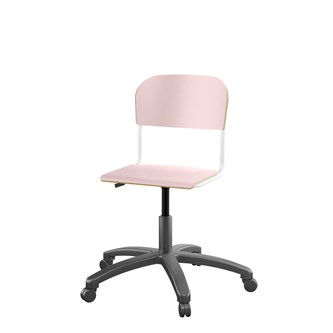 Matte FSC BX -tuoli kaasujousella, pieni istuin, valkoinen runko