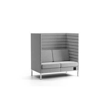 Platinum Highback sohva, K128 cm, 2-istuttava