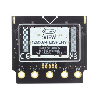 Kitronik :VIEW Graphics128 OLED display 128x64 for BBC micro:bit