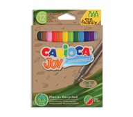 Kuitukärkikynä Carioca ECO, 12 väriä x 12 kpl