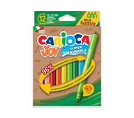Kuitukärkikynä Carioca ECO, 12 väriä