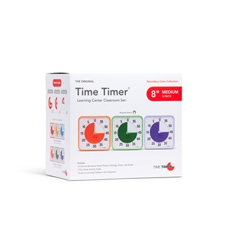 Time Timer®, sekundäärivärit, 3 kpl