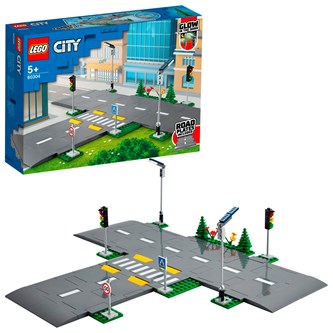 LEGO® City tiealustat, 5 kpl