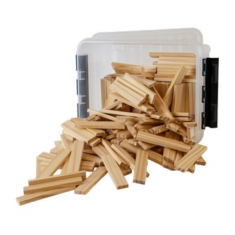 Rakennussauvat 200 kpl ja säilytyslaatikko