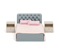 Lundby nukkekodin kalusteet, makuuhuone