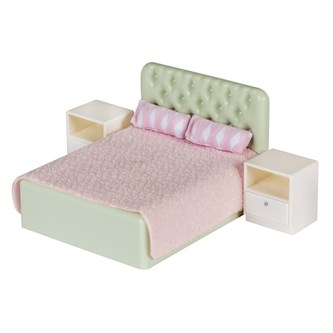 Lundby nukkekodin kalusteet, makuuhuone