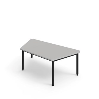 12:38 BX Pöytä HT, puolisuunnikas 160x80 cm, musta jalusta
