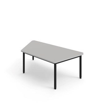 12:38 FSC BX Pöytä HT, puolisuunnikas 160x80 cm, musta jalusta