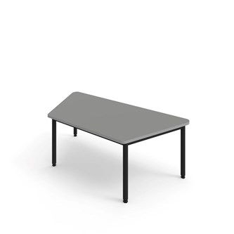 12:38 FSC BX Pöytä HT, puolisuunnikas 160x80 cm, musta jalusta