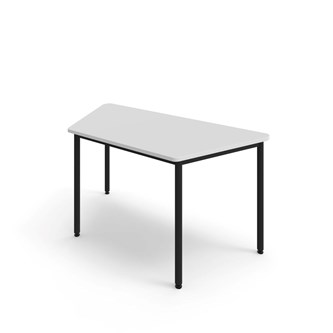 12:38 FSC BX Pöytä HT, puolisuunnikas 160x80 cm, musta jalusta