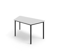 12:38 FSC BX Pöytä HT, puolisuunnikas 140x70 cm, musta jalusta