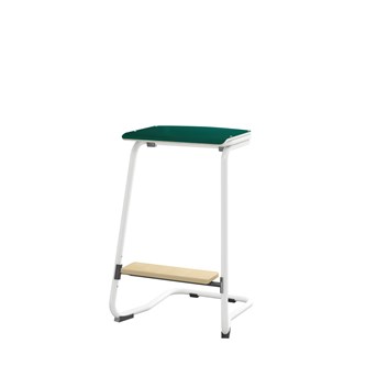 Matte FSC BX jakkara ik 62 cm, iso istuin, valkoinen jalusta