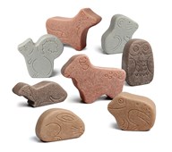 Metsän eläimet, kiveä