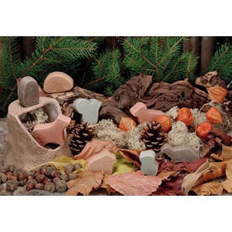 Metsän eläimet, kiveä