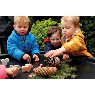 Metsän eläimet, kiveä