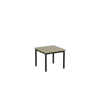 12:38 BX pöytä Akustik optimal linoleum 60x60 cm, musta jalusta