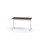 Pilare pöytä, akustik laminat, 120x60 cm, valkoinen jalusta