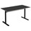 Cross T pilaripöytä 140 x 70 cm, HT, musta jalusta