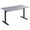 Cross T pilaripöytä 140 x 70 cm, HT, musta jalusta