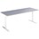 Cross T pilaripöytä 180 x 70 cm, HT, valkoinen jalusta