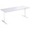 Cross T pilaripöytä 180 x 70 cm, HT, valkoinen jalusta