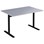 Cross T pilaripöytä 120 x 80 cm, HT, musta jalusta