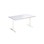Cross T pilaripöytä 140 x 80 cm, HT, valkoinen jalusta