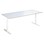 Cross T pilaripöytä 180 x 80 cm, HT, valkoinen jalusta