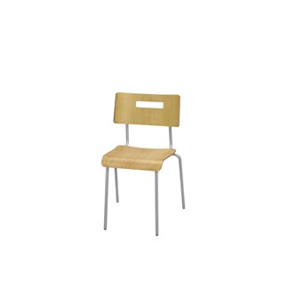 Formel -tuoli, ik 45 cm, hopea jalusta