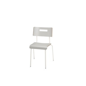 Formel -tuoli, ik 45 cm, valkoinen jalusta