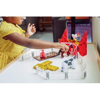 Magna-Tiles maatilaneläimet, 25 osaa