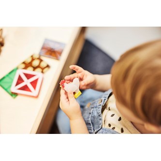 Magna-Tiles maatilaneläimet, 25 osaa