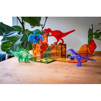 Magna-Tiles dino-maailma, 40 osaa