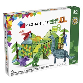 Magna-Tiles dino-maailma, 50 osaa