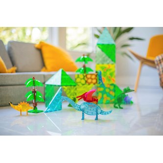 Magna-Tiles dino-maailma, 50 osaa