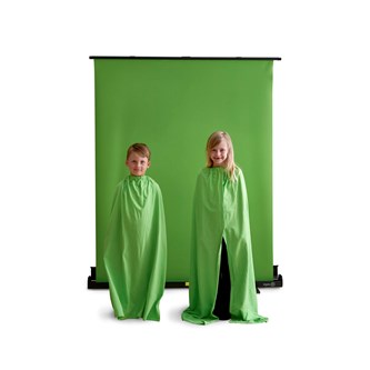 Greenscreen-viitta, medium