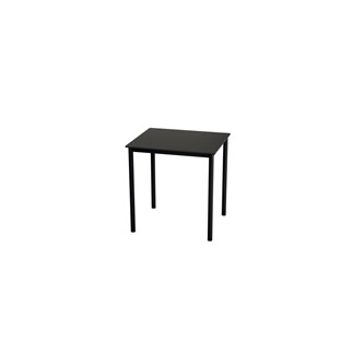 Multiflex BX C -pöytä 70x60 cm, K72 cm, musta jalusta